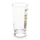 浮世絵屋の広重「冨二三十六景㉜　甲斐犬目峠」歌川広重の浮世絵 Long Sized Water Glass :left