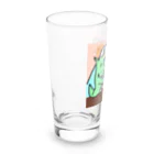 ちょこみんと🍫🍀の兎年から辰年へ〜鷹と富士となすびを添えて〜 Long Sized Water Glass :left