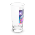 ポンキチはうすの宇宙旅行に行ったバス Long Sized Water Glass :left