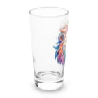 uncle-Toshiの吠えるライオン Long Sized Water Glass :left