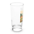 lallypipiのドット柄の世界「野生の王国」グッズ Long Sized Water Glass :left