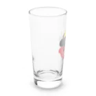 つきしょっぷのあかおに Long Sized Water Glass :left