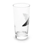 ワンエイトショップの起業18・ロゴBlack Long Sized Water Glass :left