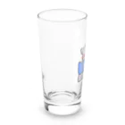 Kujakuの朗読猫 Long Sized Water Glass :left