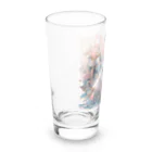 はなうさまほのうさぎと時計｡.:*･ﾟ Long Sized Water Glass :left