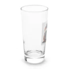 ふわりんごカフェのグラサンモルモットくん Long Sized Water Glass :left