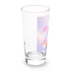 ゆめかわSHOPの（いぬ）かわいいわたあめ動物園 Long Sized Water Glass :left