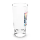 crazykoのスノーボーダー Long Sized Water Glass :left