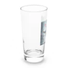 星パンダショップの雨の日もはっぴーらびっと Long Sized Water Glass :left