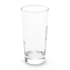 PORUPORU789の薪割りくまちゃん Long Sized Water Glass :left