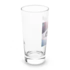 peinto888のスキーうさちゃん Long Sized Water Glass :left