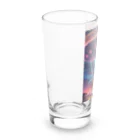 ParadigmStar　パラダイムスターのUFOに遭遇!? 不思議な猫のキャトルミューティレーション！👽🐱✨ Long Sized Water Glass :left