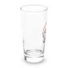 可愛らしいドラゴンのイラストグッズ店のかわいいドラゴンキャラ with a playful twist!  Long Sized Water Glass :left