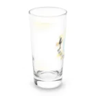 latitudeのひまわりの妖精(横長) Long Sized Water Glass :left