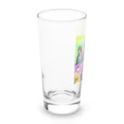 kazu_gの美男美女の七福神！勢ぞろい！（濃色用） Long Sized Water Glass :left