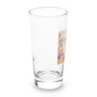 アニマルセラピーのキャット・イン・スーツ Long Sized Water Glass :left