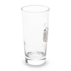 saqui.comのパステルカラーのインド柄 Long Sized Water Glass :left