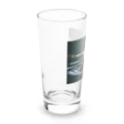 「動物ミリ屋」のカワウソのパーくん Long Sized Water Glass :left