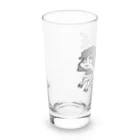 キノコマニアックの泳げ！麻理子ちゃん(背景なし) Long Sized Water Glass :left