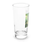 「動物ミリ屋」の新緑の癒し Long Sized Water Glass :left