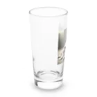 hinn-ketuの６、パズル大好きカメさん Long Sized Water Glass :left