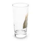 mayura_photoの眠そうなオスライオン Long Sized Water Glass :left