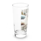 mojumi-3のシャム猫もどきフサフサ Long Sized Water Glass :left