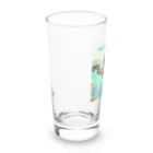 yuhi04のスカイダイビングの冒険猿 Long Sized Water Glass :left