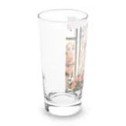 プリンゴブリンの花束バラ子さん Long Sized Water Glass :left