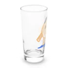 chicodeza by suzuriの人間 Long Sized Water Glass :left