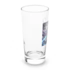 くろぼんの女性剣士 Long Sized Water Glass :left