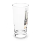 クロネコ屋の歌うクロネコ Long Sized Water Glass :left