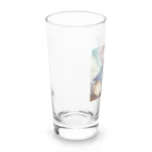 キャリーの紳士猫 Long Sized Water Glass :left