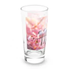 andanteのわくわくshopのシマエナガ春うらら Long Sized Water Glass :left