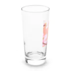 acotanの桃のお花と Long Sized Water Glass :left