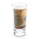ハンサムズゴリラの焼そばゴリラ Long Sized Water Glass :left