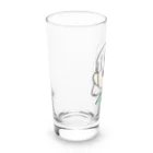 まめ大福の髪色自在な女の子（ボブ） Long Sized Water Glass :left