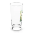 5168のカエルｘウサギ Long Sized Water Glass :left
