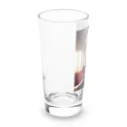 しえるもにあの電話中のオフィスレディ Long Sized Water Glass :left