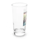 DH＋の江戸時代温泉地での湯治客 Long Sized Water Glass :left