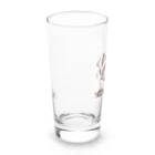 コウヘイのにゃんコーヒー タヌキ猫 Long Sized Water Glass :left