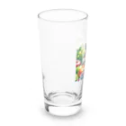 えほんのふんわりぺーじのピースケのおいしい発見 Long Sized Water Glass :left