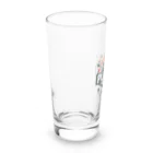 ぷんすこ(♂)のパンクロックロゴ Long Sized Water Glass :left