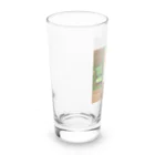 mutounの街中でたたずむ黒猫 Long Sized Water Glass :left