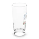 Lovers-chapelの支え合う恋人4 Long Sized Water Glass :left