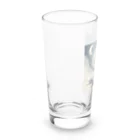 bigbamboofamilyの月と黒狐　その三 Long Sized Water Glass :left