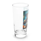 チワワンSHOPの魔女とチワワ8 Long Sized Water Glass :left