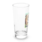 barisukaのフットボーラーブルドッグ Long Sized Water Glass :left