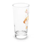 ウイングテックの仲良しワンニャン Long Sized Water Glass :left