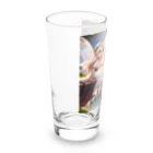 白銀雪兎のトムとジェシー Long Sized Water Glass :left